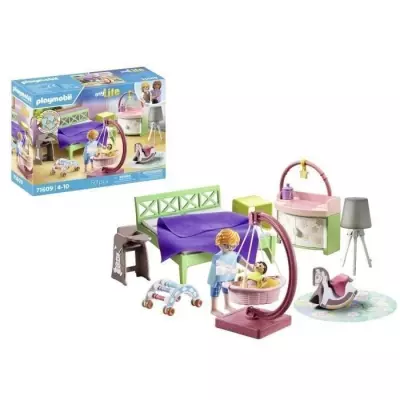 Ensemble My Life Playmobil 71609 Chambre de parents - Maison d'architecte
