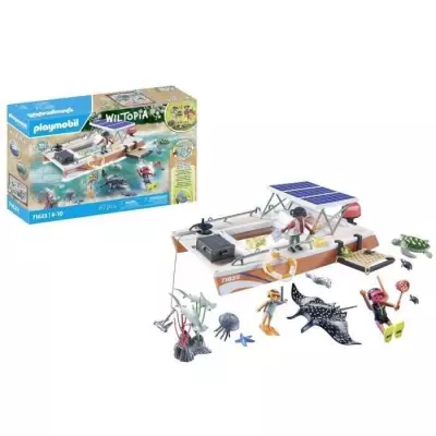 Explorez les récifs avec le bateau de surveillance PLAYMOBIL ! Explorez les récifs avec le bateau de surveillance PLAYMOBIL !