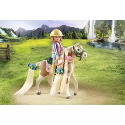 Figurine miniature PLAYMOBIL 71639 Ellie avec cheval, Horses of Waterfall Figurine miniature PLAYMOBIL 71639 Ellie avec cheval, Horses of Waterfall