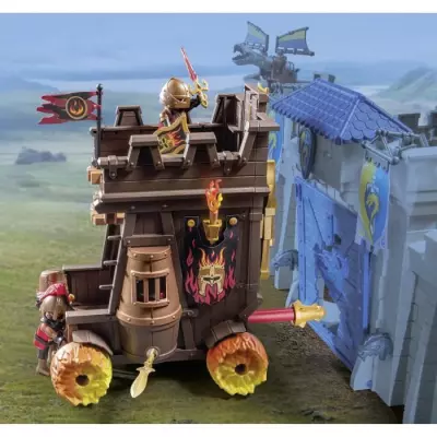 Char de combat des Burnham Raiders - Figurine miniature PLAYMOBIL 71643, 68 pièces Char de combat des Burnham Raiders - Figurine miniature PLAYMOBIL 71643, 68 pièces