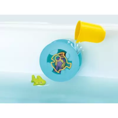 Roue aquatique PLAYMOBIL Junior: jeu avec bébé requin Roue aquatique PLAYMOBIL Junior: jeu avec bébé requin