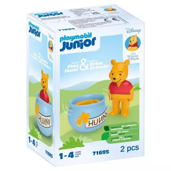 PLAYMOBIL JUNIOR 71695 Winnie l'ourson et culbuto pot de miel