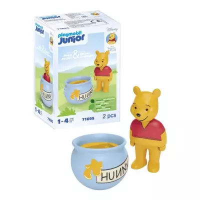 Jouet Playmobil Winnie l'Ourson et Pot de Miel