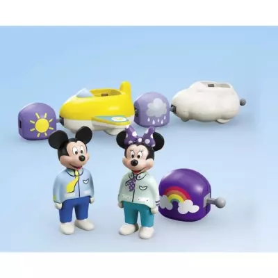 Train des nuages de Mickey et Minnie - Univers miniature Train des nuages de Mickey et Minnie - Univers miniature