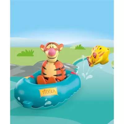 Jeu PLAYMOBIL JUNIOR 71704 Tigrou avec canot - Univers miniature Jeu PLAYMOBIL JUNIOR 71704 Tigrou avec canot - Univers miniature