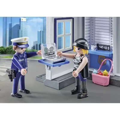 Découvrez la Salle d'interrogatoire de police PLAYMOBIL 71733 Découvrez la Salle d'interrogatoire de police PLAYMOBIL 71733