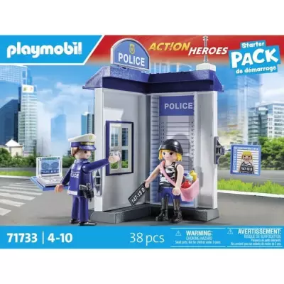 Découvrez la Salle d'interrogatoire de police PLAYMOBIL 71733 Découvrez la Salle d'interrogatoire de police PLAYMOBIL 71733