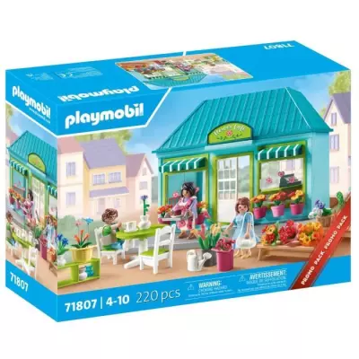 Découvrez la Boutique de Fleuriste et Salon de Thé PLAYMOBIL 71807 Découvrez la Boutique de Fleuriste et Salon de Thé PLAYMOBIL 71807