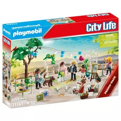 Jouet PLAYMOBIL 71365 Cérémonie de mariage - Mini figurine, 163 pièces