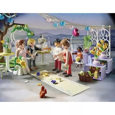 Jouet PLAYMOBIL 71365 Cérémonie de mariage - Mini figurine, 163 pièces