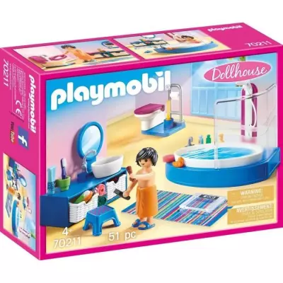 Découvrez la salle de bain PLAYMOBIL 70211 Découvrez la salle de bain PLAYMOBIL 70211