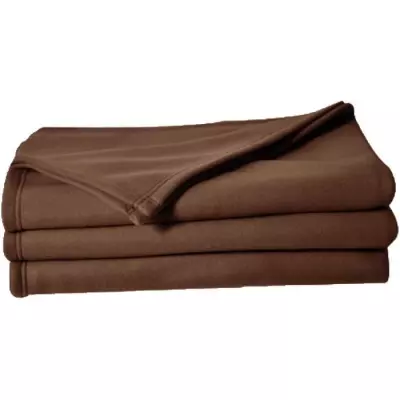 Couverture polaire Poleco 220x240cm - Chocolat