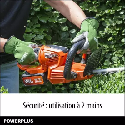 Taille-Haie Batterie Dual Power - Performant et Facile à Utiliser