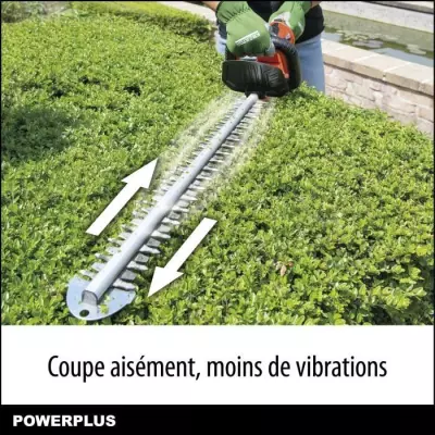 Taille-Haie Batterie Dual Power - Performant et Facile à Utiliser
