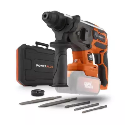 Perforateur sans fil SDS-Plus 40V 5J BRUSHLESS + 5 accessoires