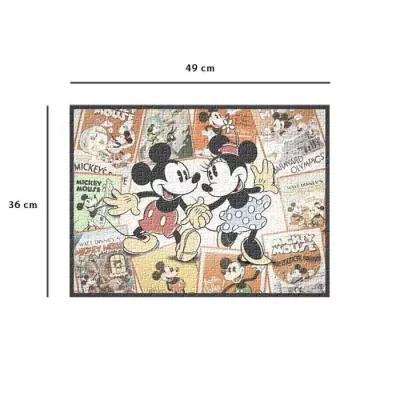 Puzzle 500 pièces Souvenirs de Mickey/Disney - Qualité supérieure