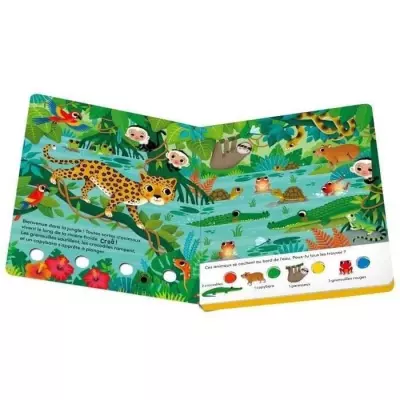 Jouet d'activité Ravensburger play+ Cherche et brille - Dans la jungle
