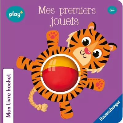 Ravensburger play+ - Livre hochet interactif pour bébé