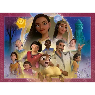 Puzzle 100 pièces XXL Le royaume des souhaits, Disney Wish - Ravensburger