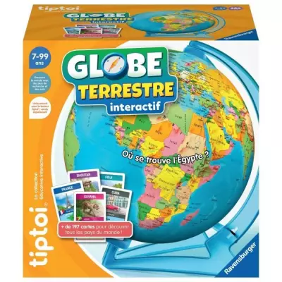 Tiptoi Globe terrestre interactif 7 ans Ravensburger