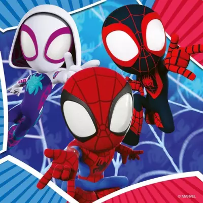 Puzzles Ravensburger Spiderman 3x49 pièces - Idéal pour les fans de Spidey!