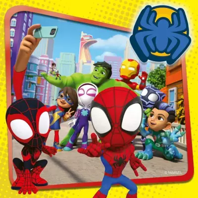 Puzzles Ravensburger Spiderman 3x49 pièces - Idéal pour les fans de Spidey!