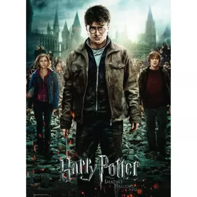 Puzzle 300 p XXL Harry Potter et les Reliques de la Mort II - Bois certifié FSC mixte