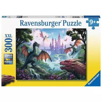 Puzzle enfants 300 p XXL Dragon magique - Pour les petits sorciers de 9 ans - Ravensburger