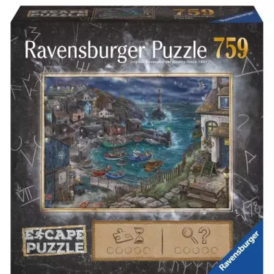 Escape puzzle Le phare - Ravensburger - 759 pièces - Jeu d'évasion - Pour adultes et enfants dès 12 ans
