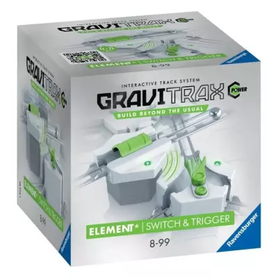 Gravitrax POWER - Eléments Switch & Trigger - Circuit de billes créatif