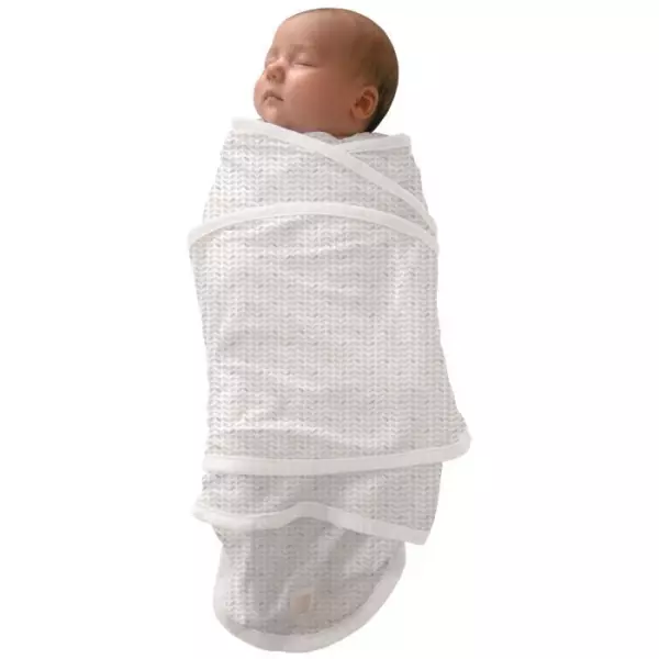 Couverture Miracle™ Leaf/biais Blanc - RED CASTLE - Coton - Mixte