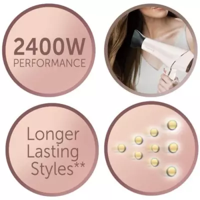 Sèche-cheveux Remington AC9140 PROLUXE: Puissant et Compact