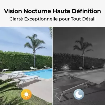 Caméra extérieure REOLINK W320 Blanc - Compacte et performante!