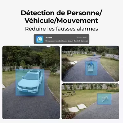 Caméra extérieure REOLINK W320 Blanc - Compacte et performante!