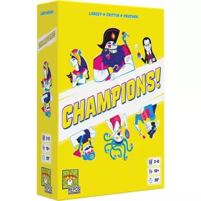 Champions! - Le jeu d'ambiance incontournable - À partir de 10 ans