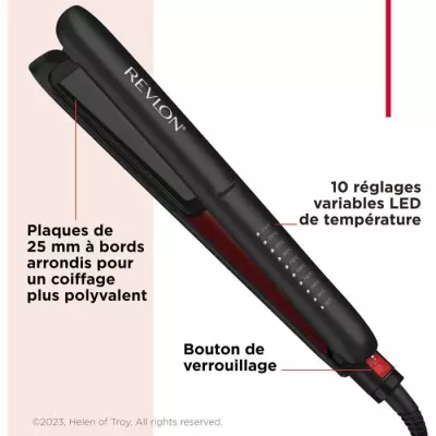 Lisseur Revlon SMOOTHSTAY RVST2211P COCONUT - Des cheveux lisses et impeccables