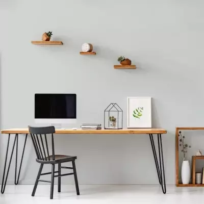 Peinture Velours Gris Lome pour Murs, Boiseries & Radiateurs