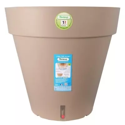 Pot de fleurs Loft avec réserve d'eau - Made in France