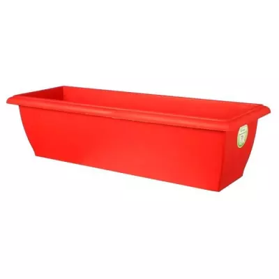 Jardinière Evolution Riviera - 80 x 40 x H 32 cm - Rouge