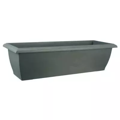 Jardinière Grise Grande Evolution 84cm - Contenance 22l - Plus responsable Made in France