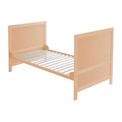 Lit Bébé Évolutif 70x140 - ROBA - Réglable en Hauteur - Bois Naturel