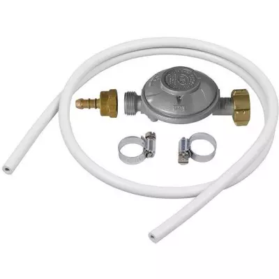 Kit Butane avec détendeur + Tube + Collier NF - ROUSSEAU - Accessoire Plomberie