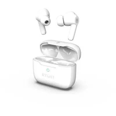 Ecouteurs sans fil RYGHT - Bluetooth 5.3 - Jumo ANC Blanc