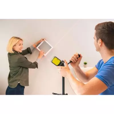 Niveau laser croix rouge RYOBI - Portée 10m - Précision +/- 0,5mm