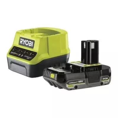 Batterie lithium+ 18V 2,0 Ah + chargeur rapide 2,0 A Ryobi