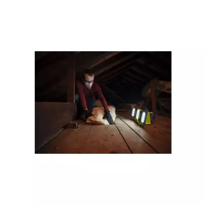 Lampe de chantier RYOBI Triple panneau LED 18V - 3 intensités
