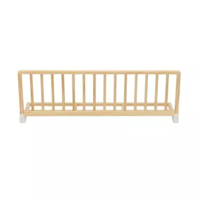 Barrière de lit bois naturel 110 cm FSC 100%