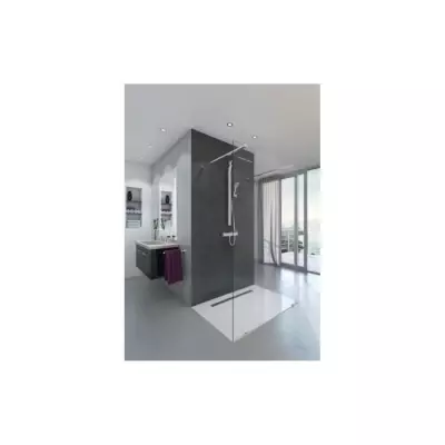 Paroi de douche en kit AURYS BALTIQUE CLAIRE - Verre Timeless 8mm - Made in France