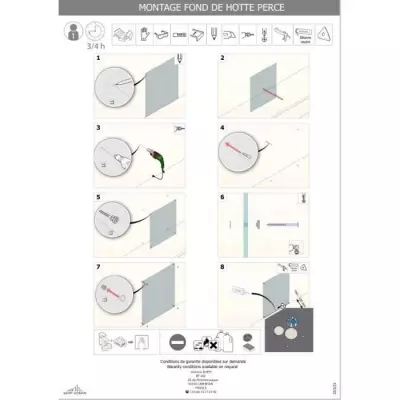 Credence Verre Transparent - Saint Gobain - Made in France