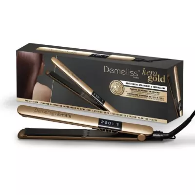 Lisseur SAINT ALGUE Demeliss Kera Gold - Plaques fines 25 mm
